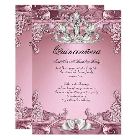 15 invitations templates|free sweet 15 invitation templates.